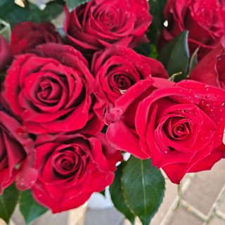 Bouquet di rose rosse piccolo