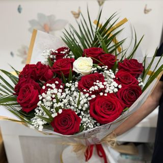 Bouquet di rose rosse
