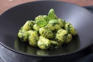 Gnocchi al pesto