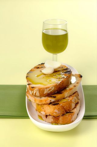 Bruschetta aglio e olio