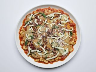 Parmigiana   teglia 1/4 per una persona