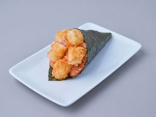 Temaki salmão Camarão