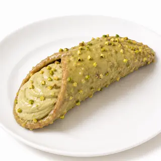 Cannolamisù al pistacchio