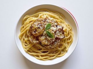 Spaghetto Zucchina Fritta