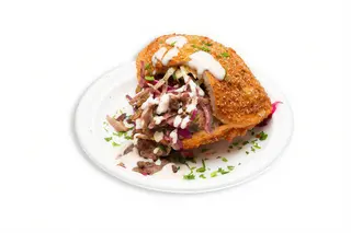 Shawarma Agnello e Manzo con Pita