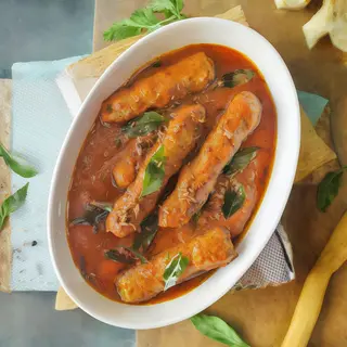 138 Chicken seekh kabab curry