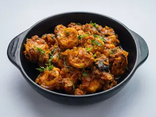 31D Jhinga tawa masala