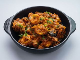 31D Jhinga tawa masala