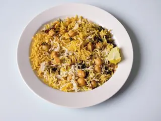 45 Chana biryani
