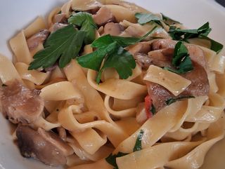 Tagliatelle ai funghi porcini