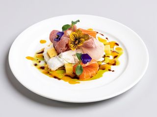 Glass shrimp e bufala