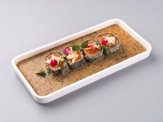 Tagliata di tonno affumicato