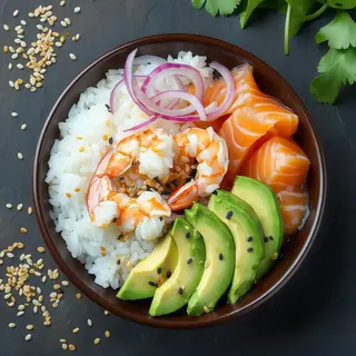 Onion poke