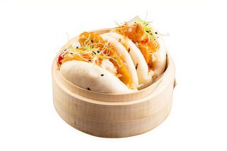 Crispy tori bao