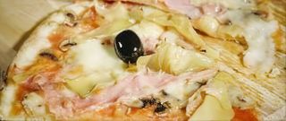 Pizza piatto capricciosa