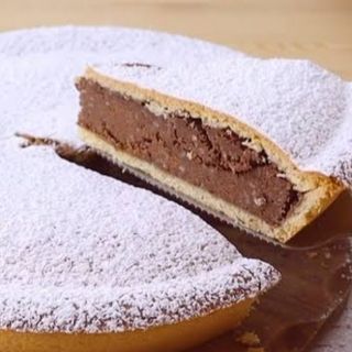 Crostata castagne e cioccolato