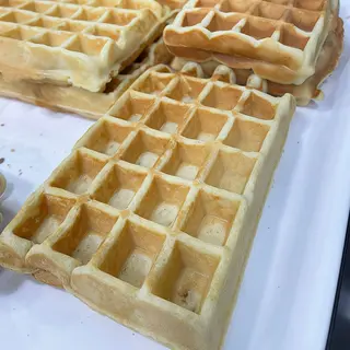 Waffle con gelato