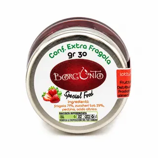 Monoporzioneconfettura di fragole