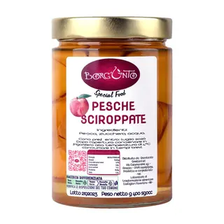 Pesche sciroppate toscane