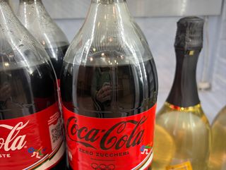 Coca cola zero bottiglia