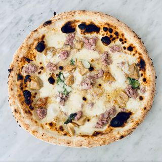 Porcini e salsiccia