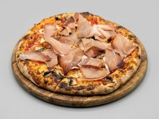 Speck e funghi