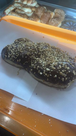 Bomboloni a forno treccina Nutella