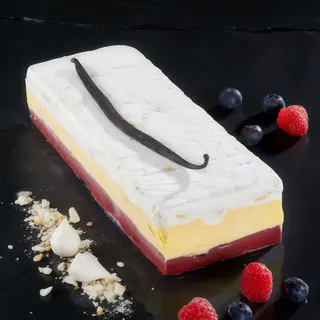 Mattonella meringa, crema, frutti di bosco per 6/7 persone
