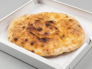 Focaccia con salsiccia e stracchino
