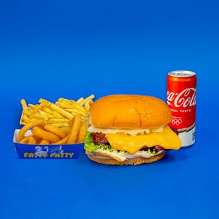 MENU CHEESE VEG + 6 ONION RINGS