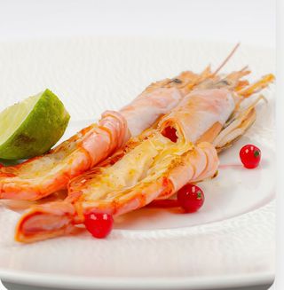 153. Gamberoni alla piastra - 3 pezzi