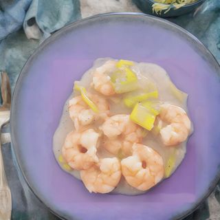 301 Gamberi con salsa al limone