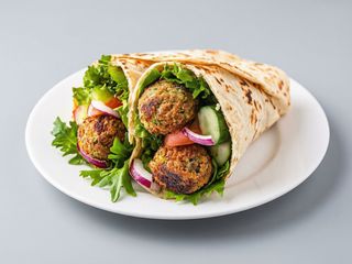 Piadina falafel
