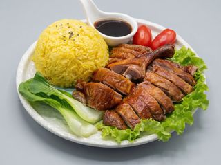 50. Anatra arrosto con riso profumato