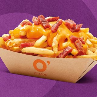 Patatine Fritte con Cheddar & Bacon di pollo