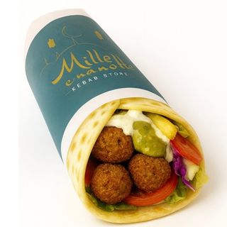 Piadina falafel media 