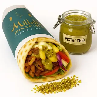 Piadina Kebab al pistacchio max
