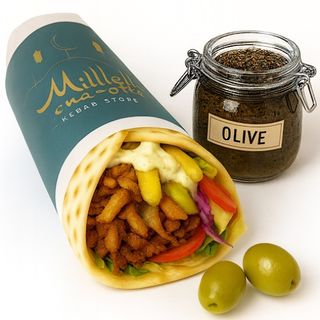 Piadina kebab Media alle olive