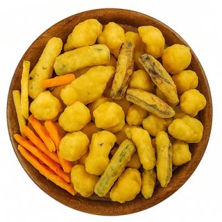 Abbuffata di pastellati vegetali