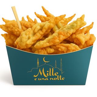 Fiori di zucca pastellati