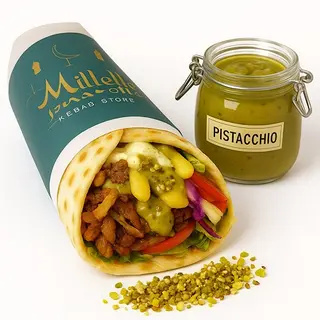 Piadina kebab al Pistacchio Media