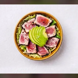 Fresh tuna avocado