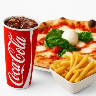  Menù Pizza Margherita 