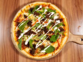 Pizza falafel
