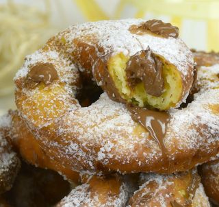 Graffa napoletana alla Nutella