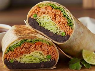 Burrito Tinga de Pollo