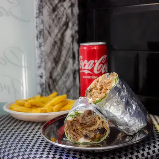Menù piadina kebab grande