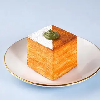 Croissant cubico al pistacchio