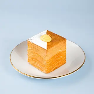 Croissant cubico allo zabaione
