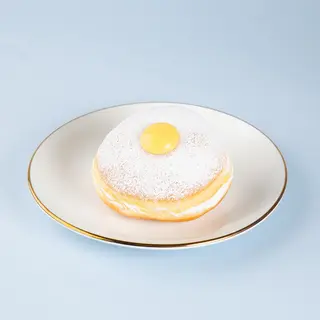 Krapfen con crema pasticciera